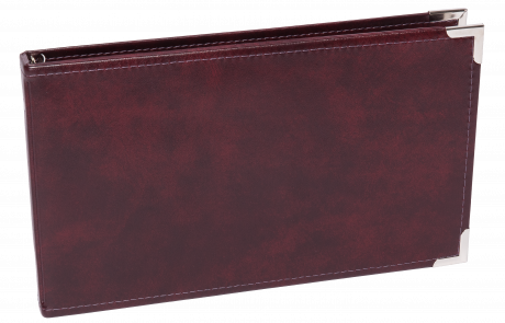 2UP Cheque Binders – Burgundy