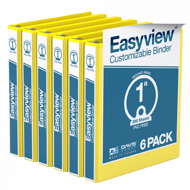 Easyview Round Ring Binders