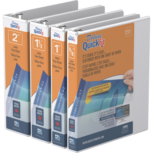 QuickFit® Junior Binders