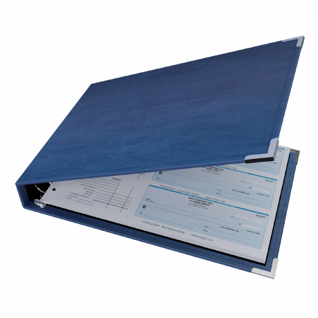 3UP Check Binders – Navy Blue