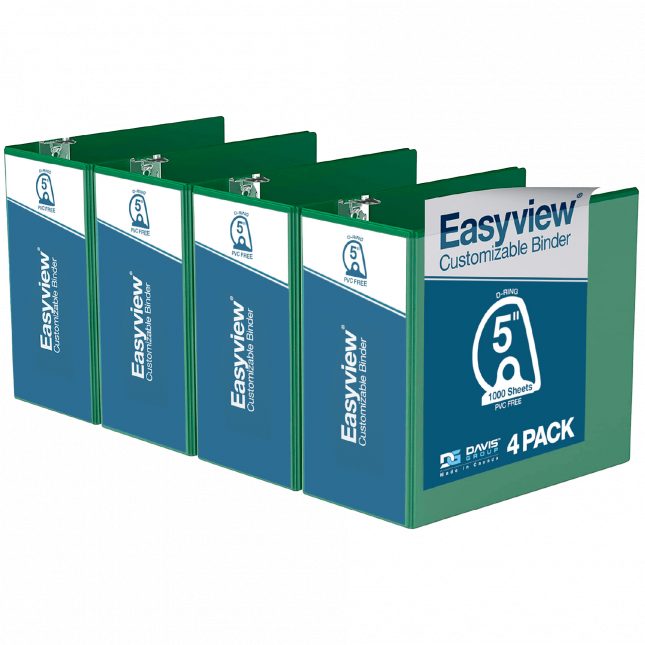 Easyview Angle D Ring Binders